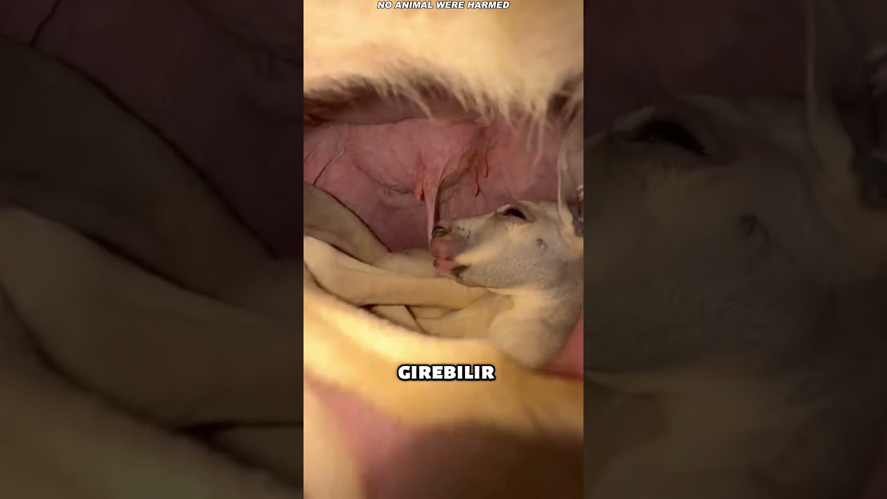 😱🦘 Bu Kız Bir Kanguru Yavrusunu Yakalamaya Çalıştı!