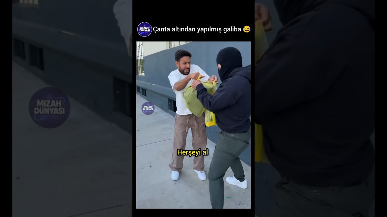hırsızların yeni gözdesi çanta 😂