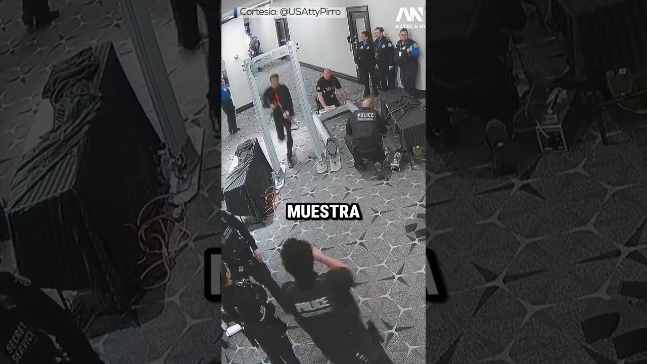 Video muestra el momento del incidente en la cena de Trump #Atentado #Noticia