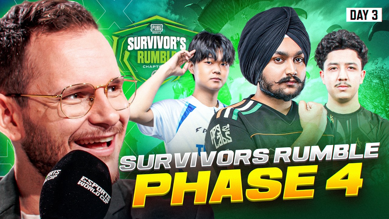 [ENG] SURVIVOR'S RUMBLE | Phase 4 | Day 3 | Watch Party