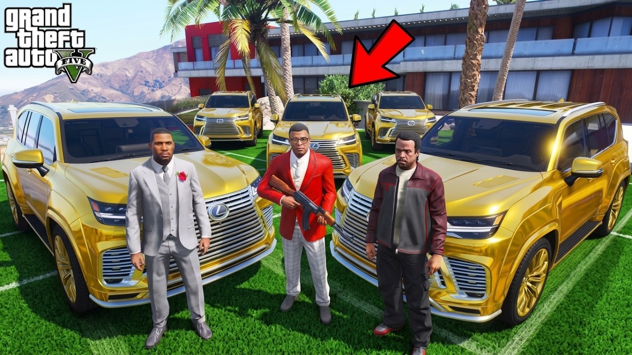 Franklin is The New Mafia of Los Santos in GTA 5 | SHINCHAN and CHOP