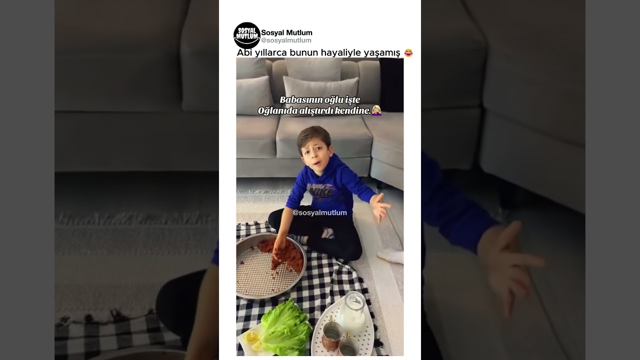 Abi yıllarca bunun hayaliyle yaşamış 😂