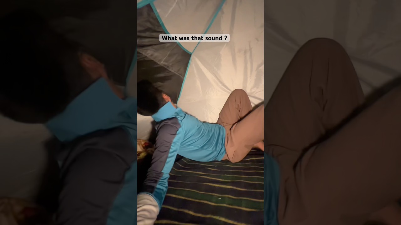 What’s outside the Tent ? #shorts #ytshorts