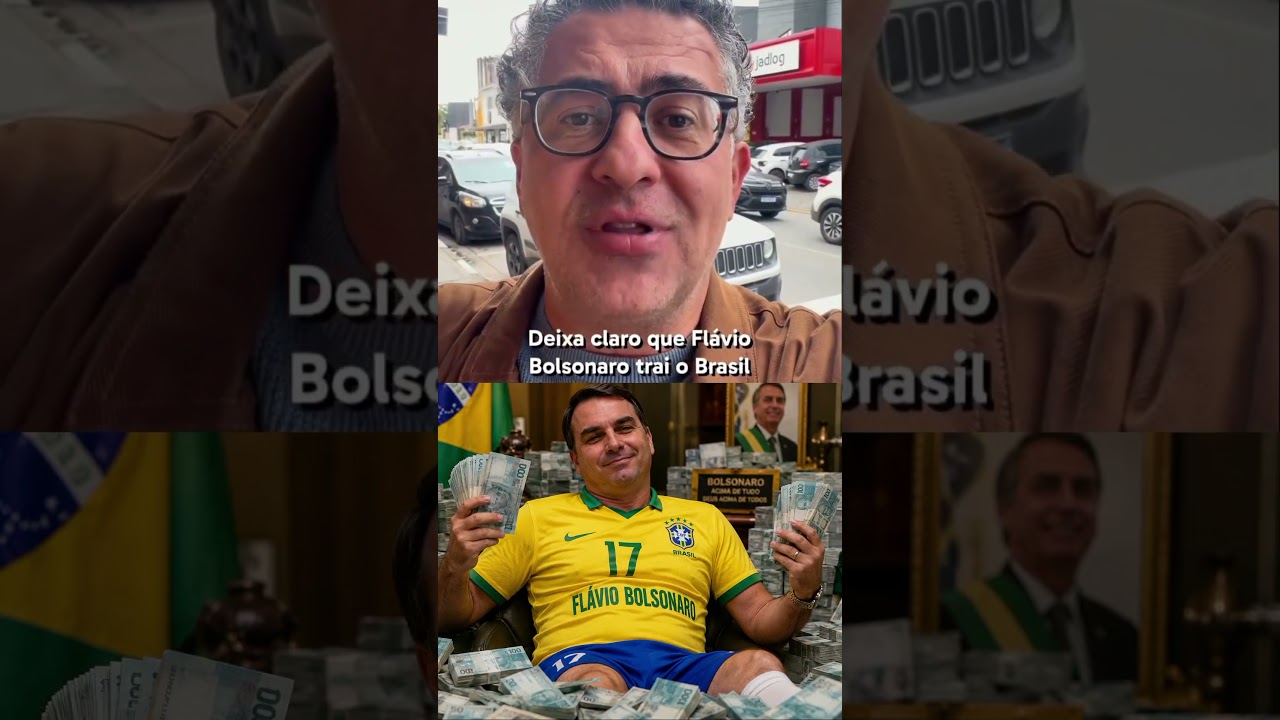 DONALD TRUMP PRATICAMENTE CONFIRMANA A TRAIÇÃO DE FLAVIU BOLSONARO AO BRASIL .