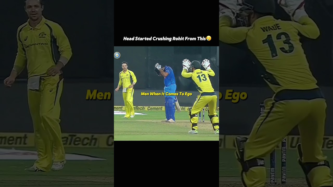 Head Got Crush On Rohit From Here On🥲