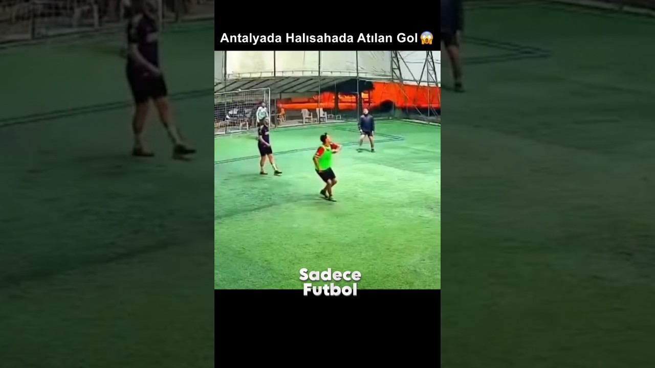 Antalya'da Halısahada Atılan Gol 🔥 #futbol #keşfet
