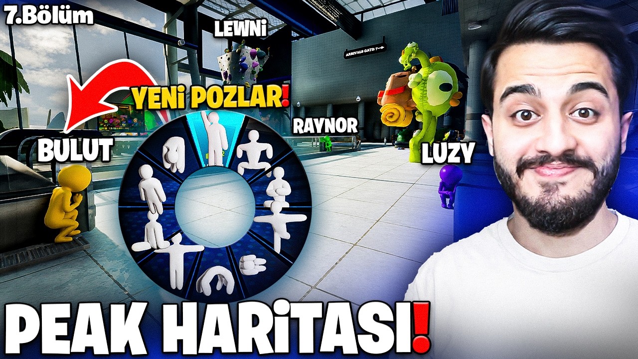 YENİ PEAK HARİTASINDA YENİ POZLARLA SAKLAMBAÇ! (11 YENİ POZ) EKİPLE SAKLAMBAÇ 7. Bölüm