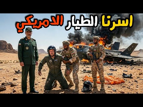 اول فيديو لامساك البدو بالطيار الامريكي في صحراء ايران علي يد القبائل