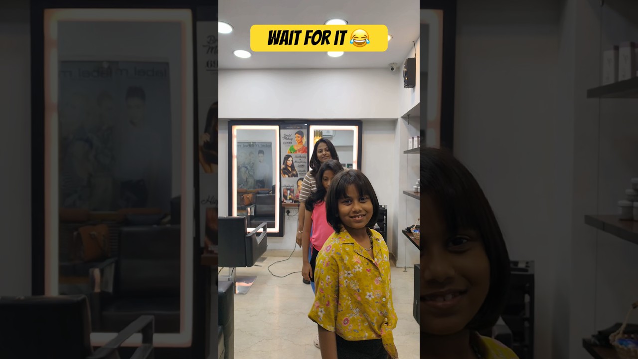 My only role at the salon when my wife and daughters get haircuts 🤣😂😳😩 #sathishdeepacomedy