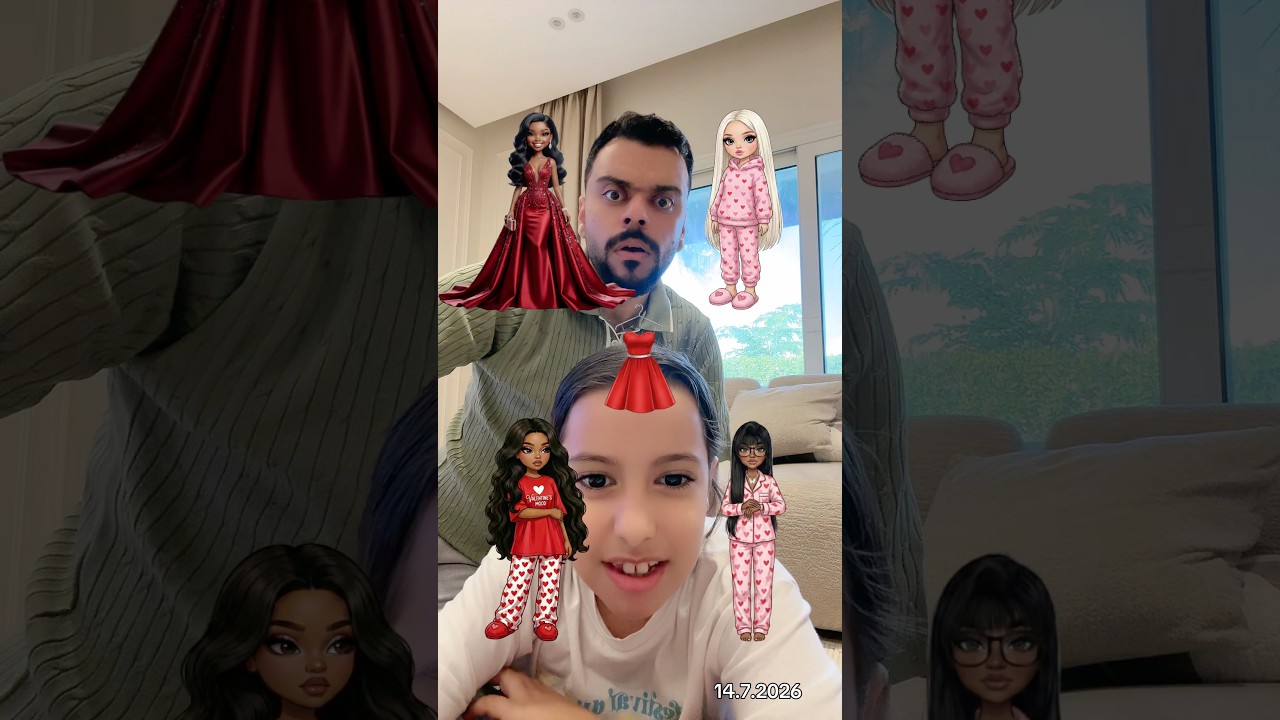 مريم اختارت فساتين الاميرات#funny