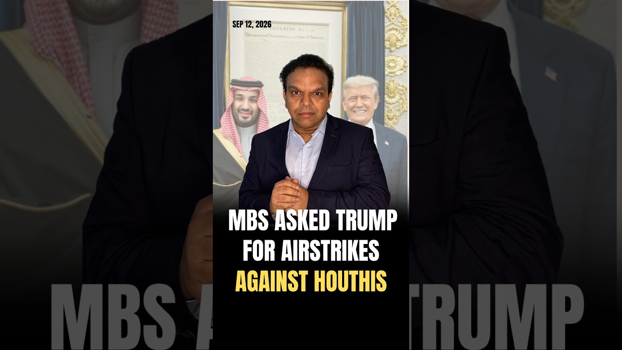 MBS Asked Trump for Airstrikes Against Houthis #saudiarabia #houthi #houthis #houthiattack #trump