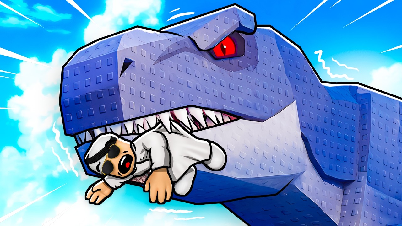 اجمع ديناصورات في روبلوكس! 😱🔥