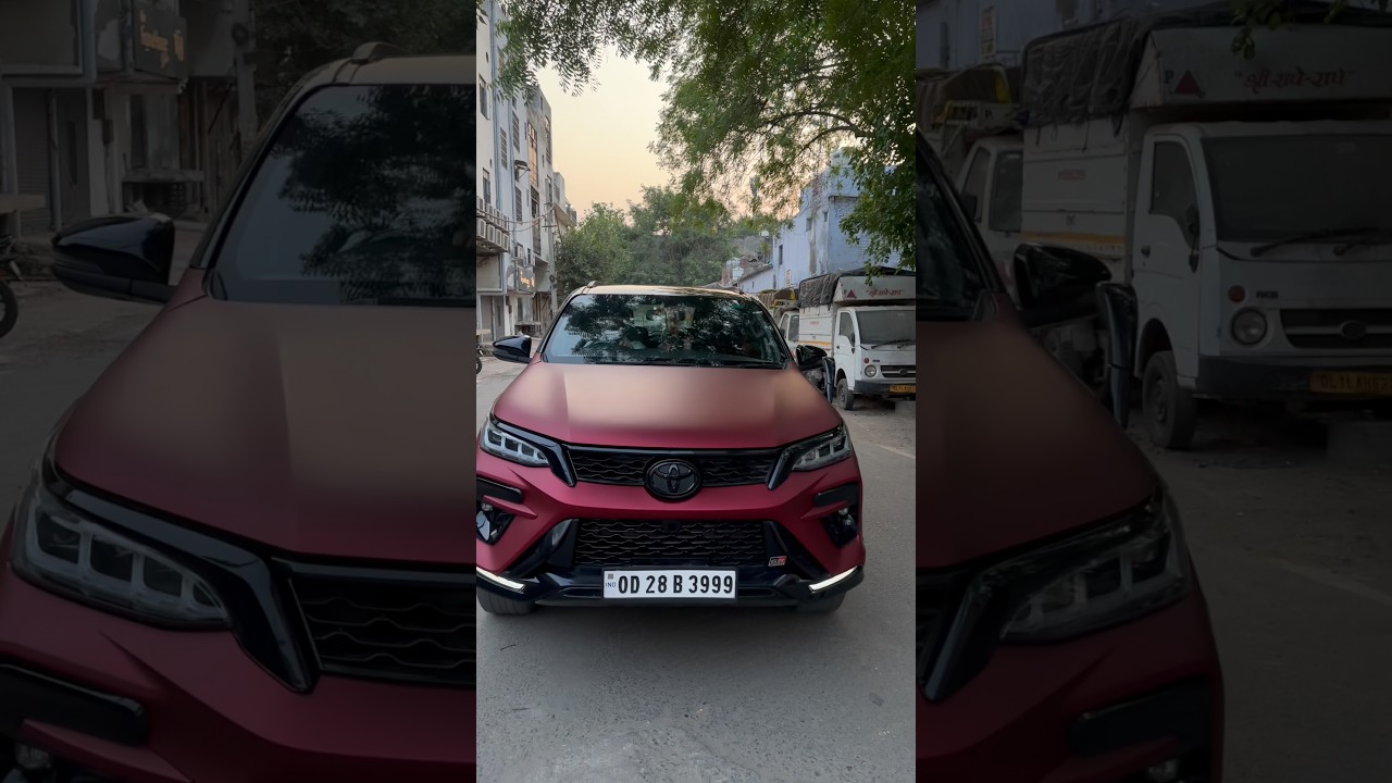 How this fortuner converted Legender Gr with Romania Red PPF at @PegasusPremium 🔥
