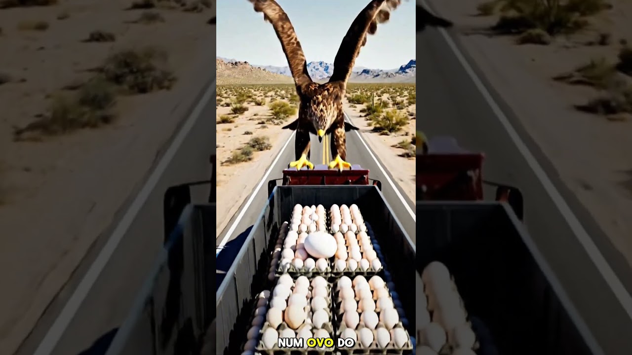 Como a águia ajudou a galinha