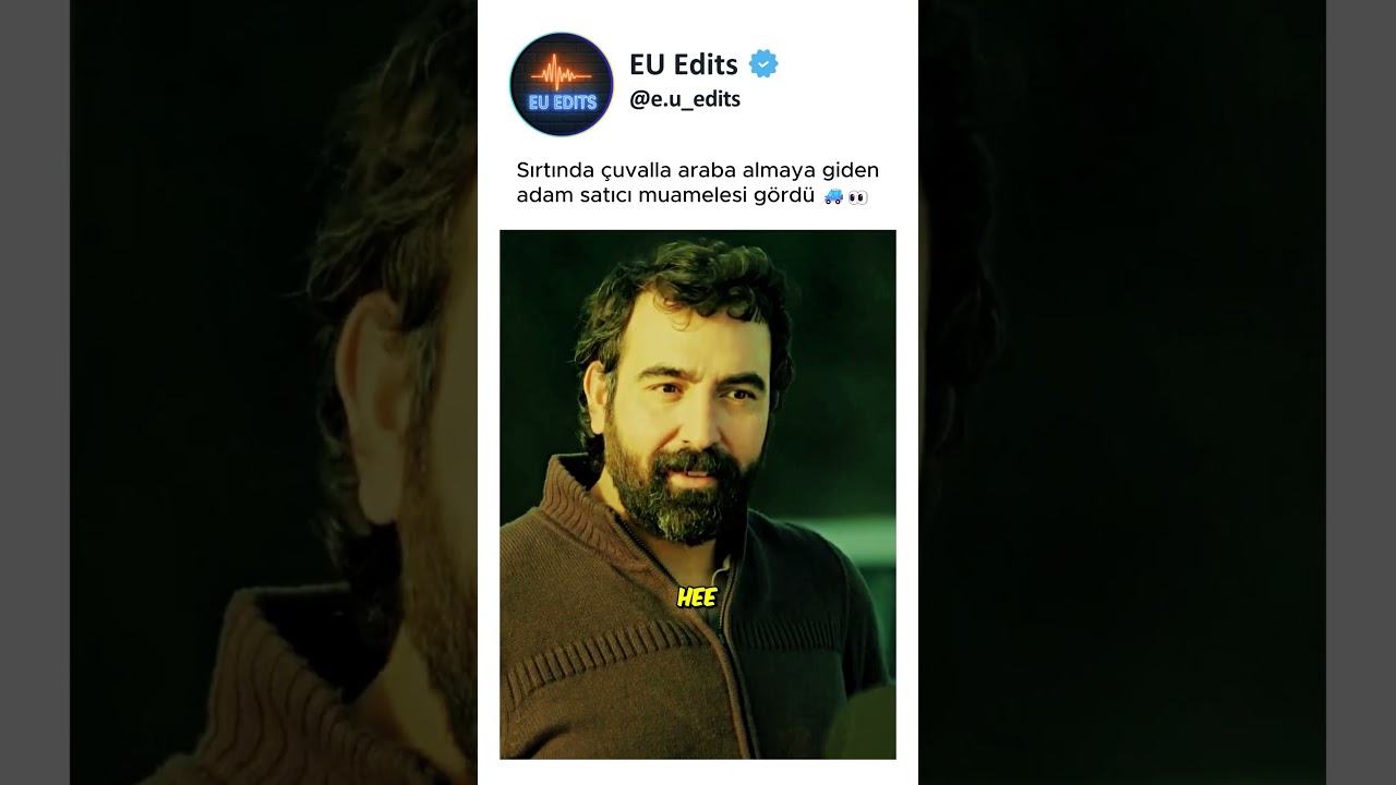 Araba almaya çuvalla giden adamı satıcı zannetti :) #kaçak