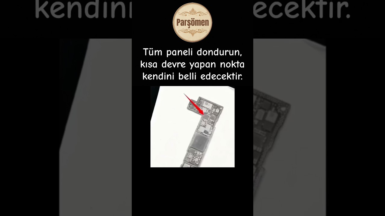 Kısa Devre Yapan Parçayı Bulmanın En Kolay Yolu! ❄️📱