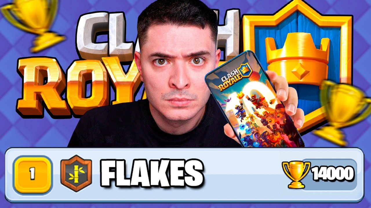 Em busca dos 14000 troféus no Clash Royale!