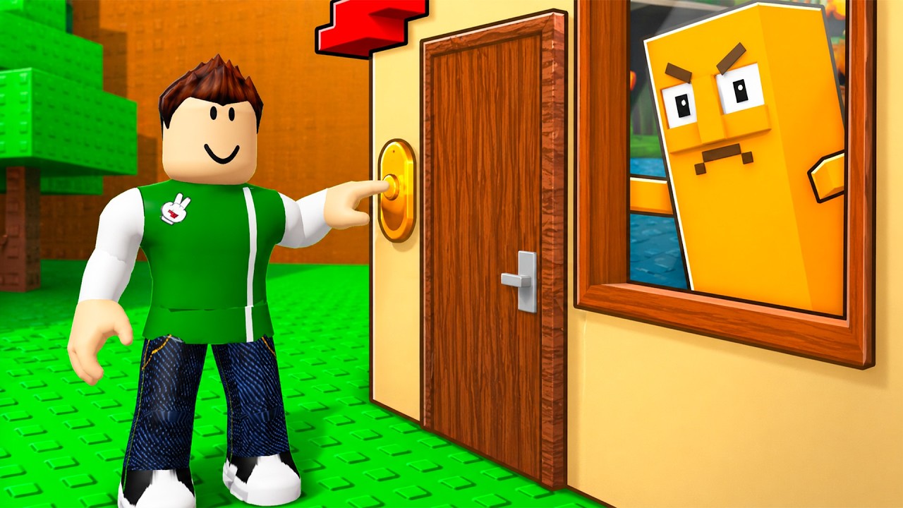 لا تزعج توم توم توم ساهور لعبة roblox !! 🚪😱
