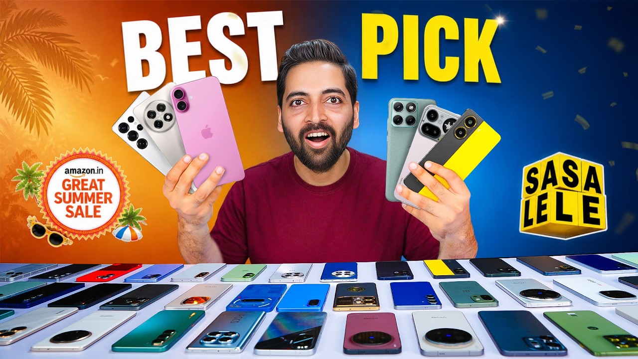 Flipkart & Amazon Summer Sale | ₹10k To ₹1 Lac | My TOP Picks🔥