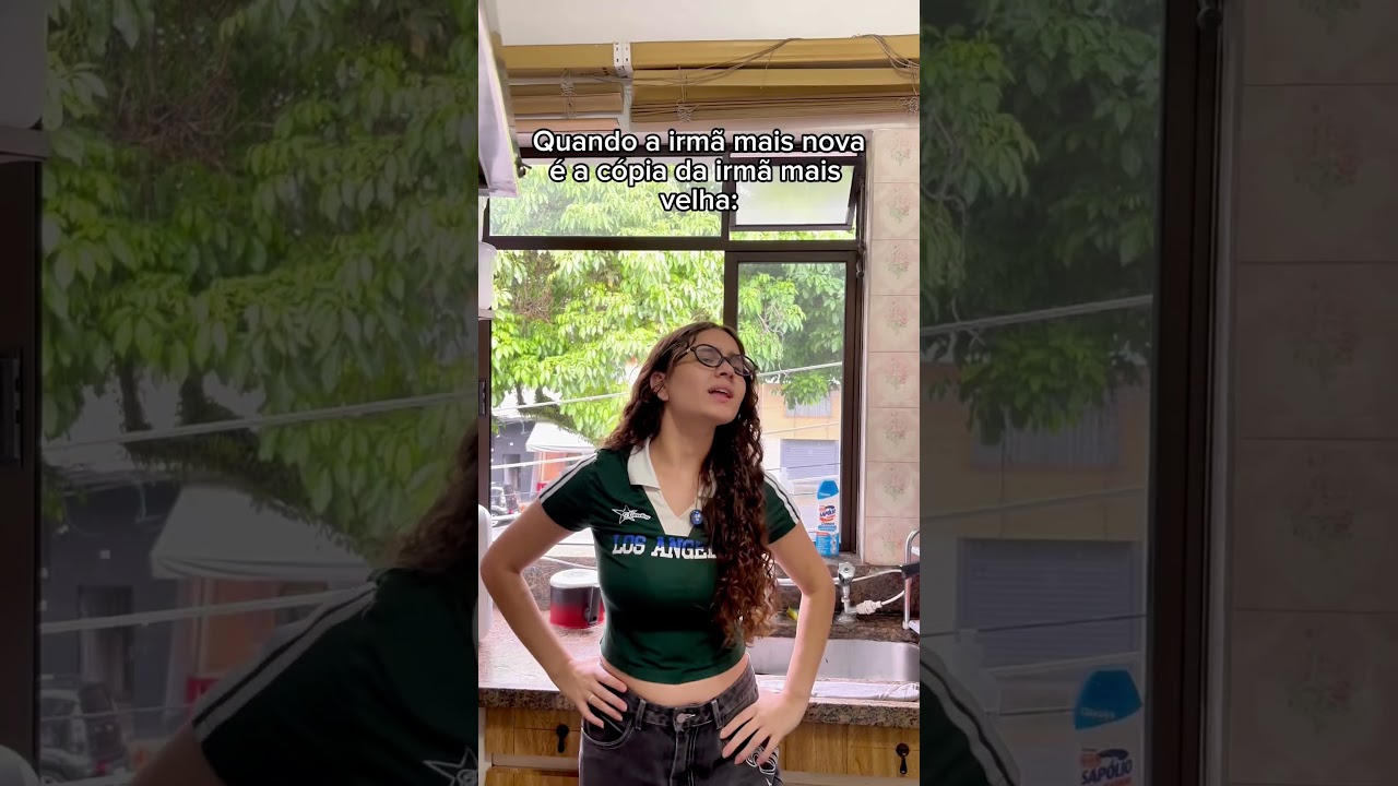 Quando a irmã mais nova é a cópia da mais velha