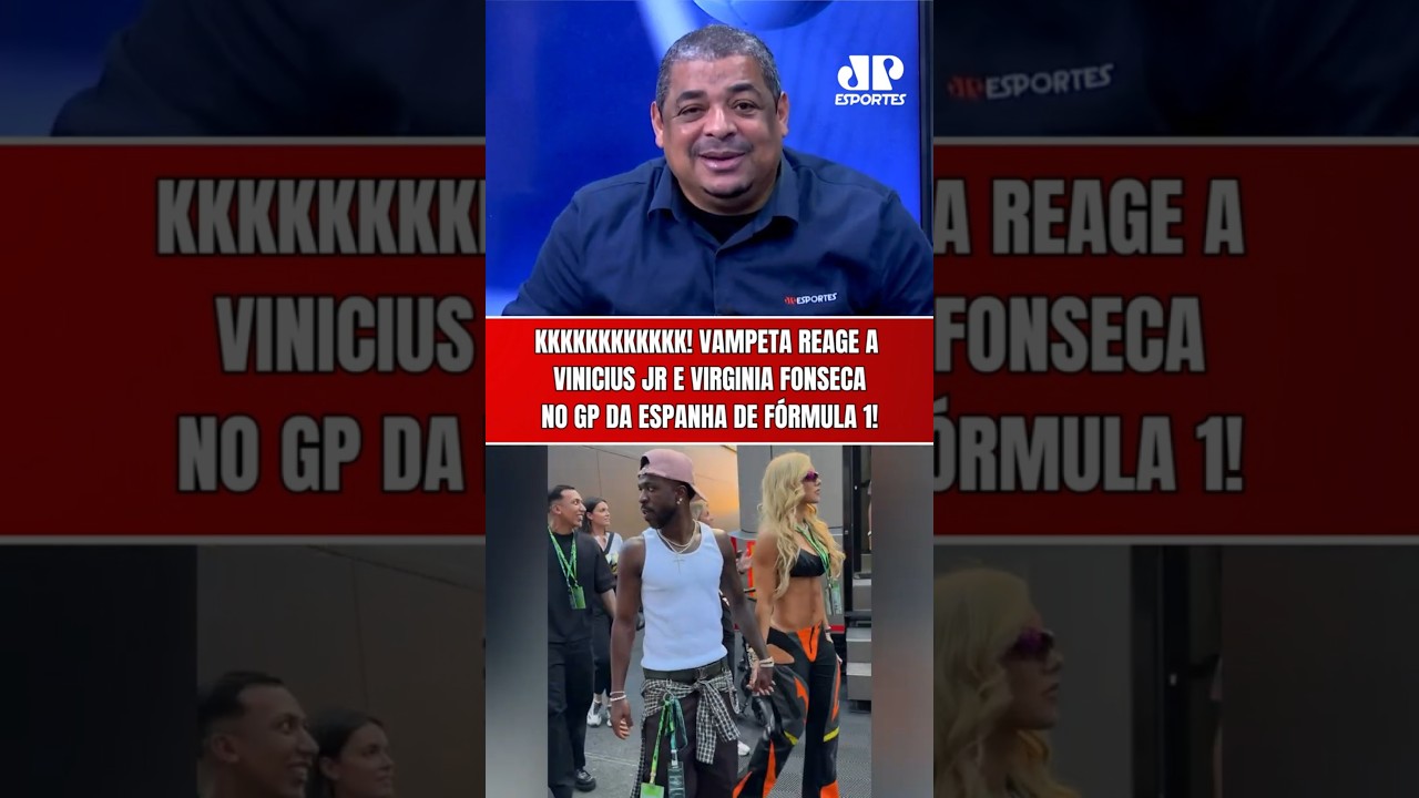 VAMPETA REAGE A VIRGINIA E VINI JR NO GP DA ESPANHA DE FÓRMULA 1! KKKKKKKKKK!