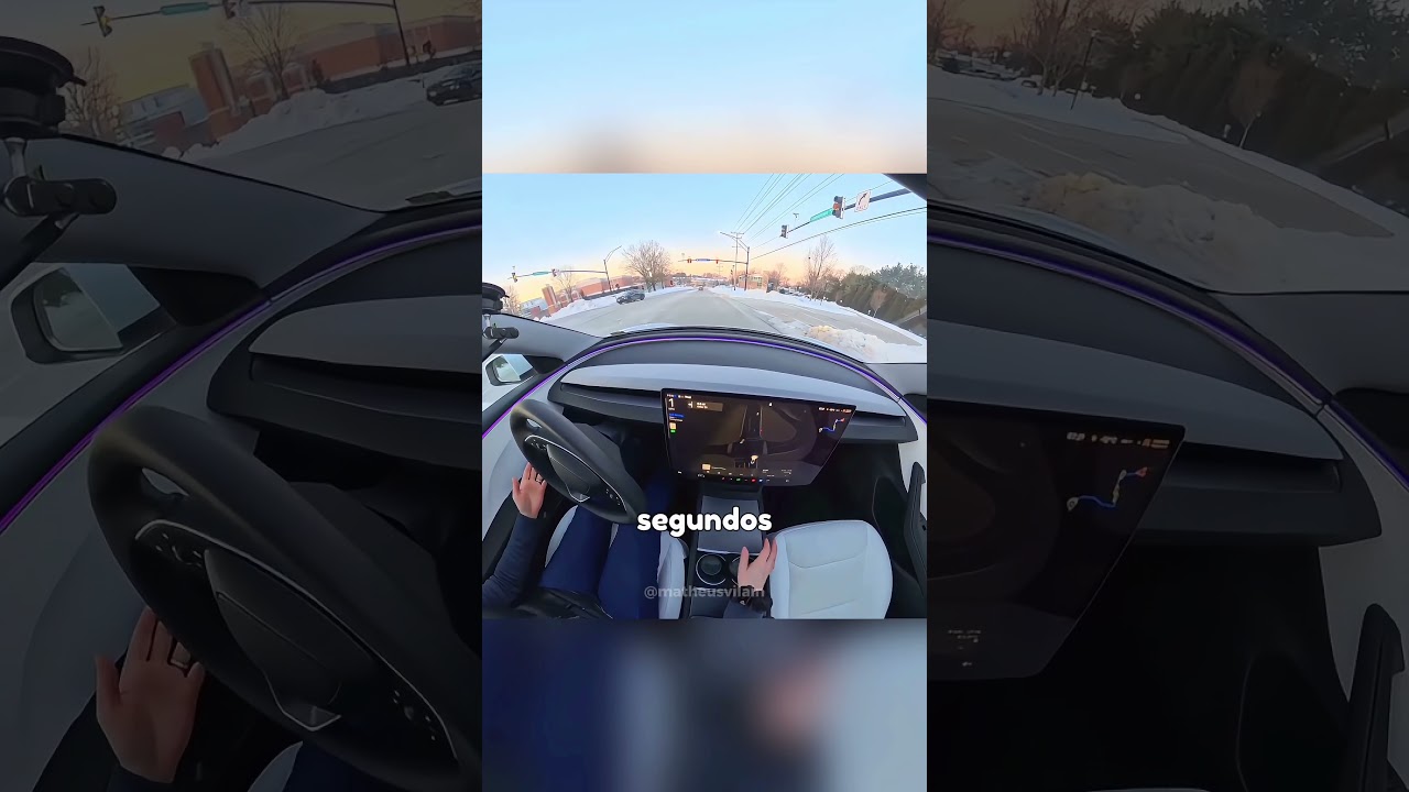 O carro ouviu a sirene E FEZ ISSO