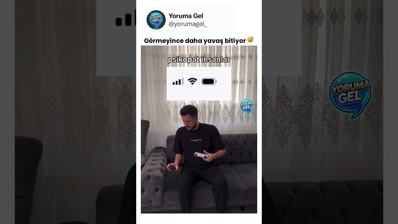 Mizah iyi şarj çok var 😂
