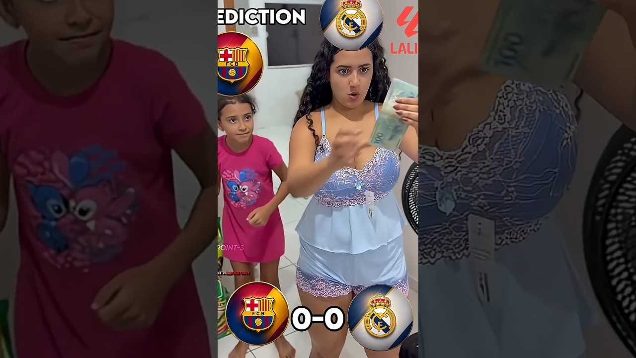 Real Madrid vs FC Barcelona / Who Wins? 🤔 #laliga #realmadrid #barcelona
