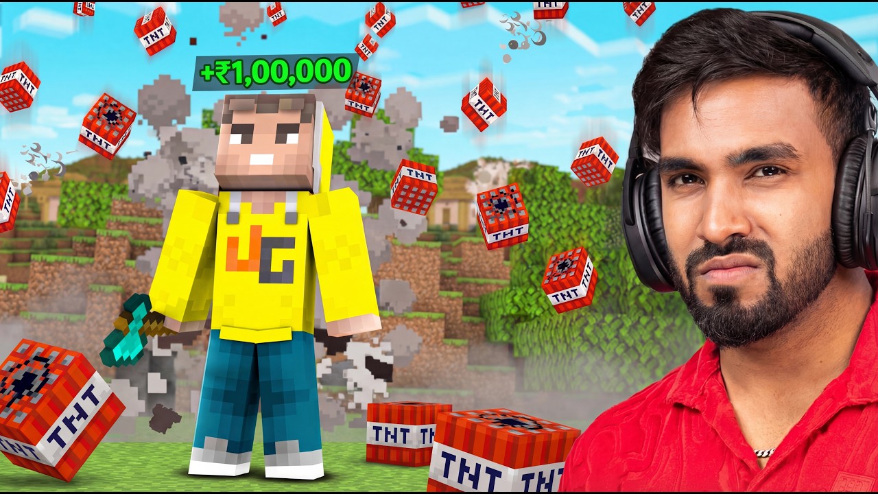 SURVIVING ₹1,00,000 MINECRAFT CHALLENGE