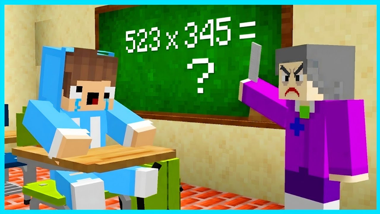 MIPAN & ZUZUZU TERJEBAK DI SEKOLAH SAMA GURU PALING JAHAT DI DUNIA! MINECRAFT