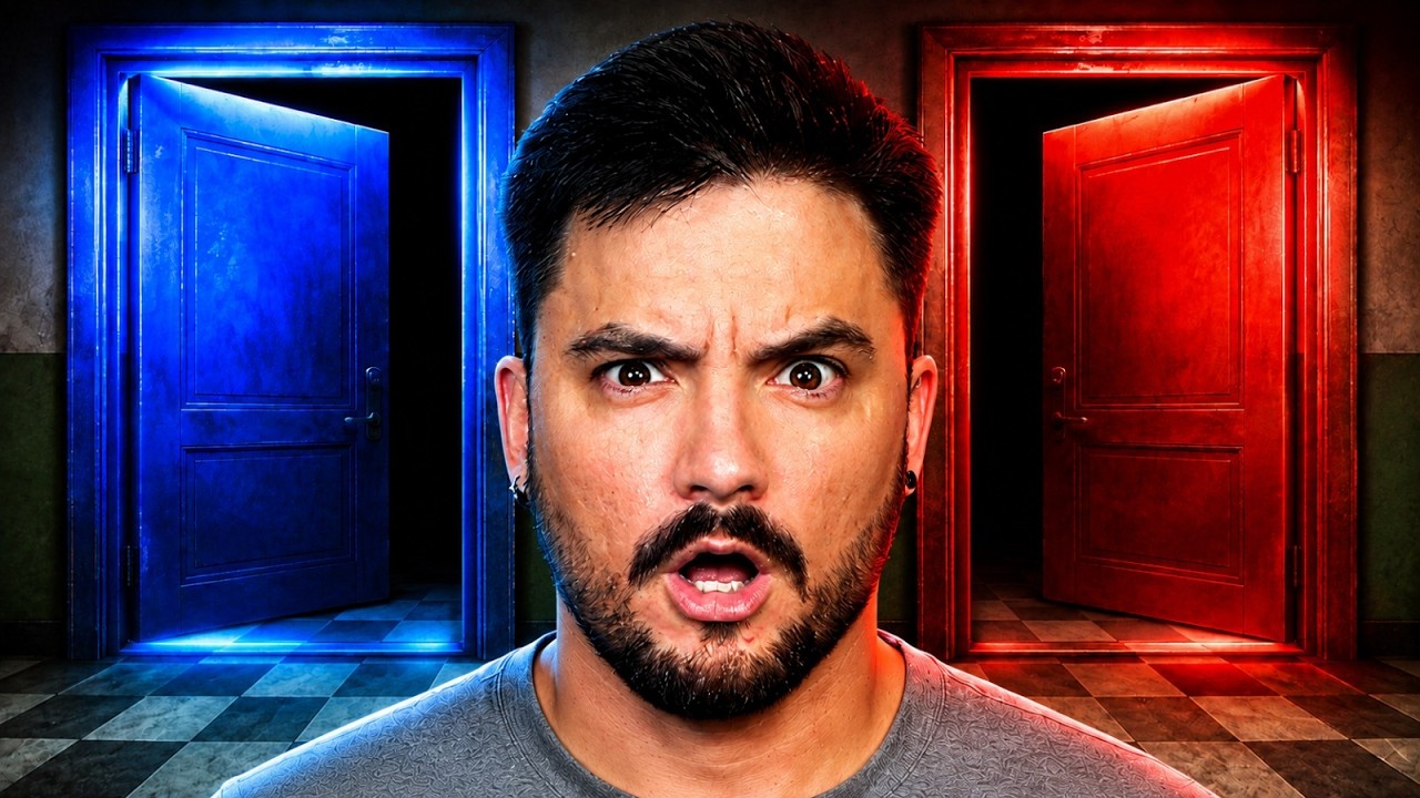 ACERTE A PORTA: VERMELHA OU AZUL? ERROU, JÁ ERA!
