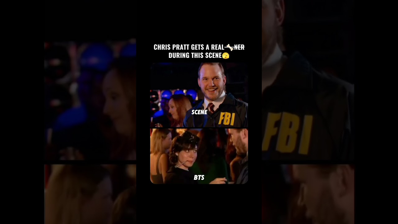 Chris Pratt breaks character after Aubrey Plaza slaps him (Parks & Rec outtakes)