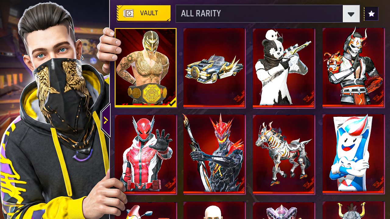 BEST outfit versus in Free Fire HISTORY! 