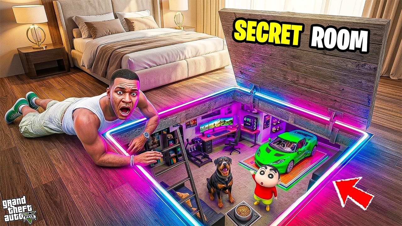 Franklin Finally Find Shinchan SECRET BASE & Destroyed it😱 Most Shocking Life Story
