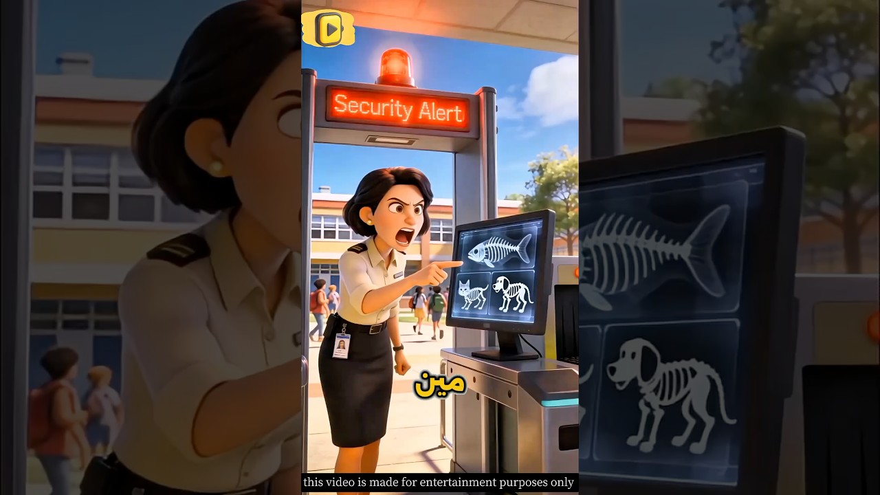 🚨 ممنوع الدخول! شاهد صدمة المدرسة من محتويات الشنط وكيف كشفت البنت حقيقة الجهاز | حكايات جوكا #شورت