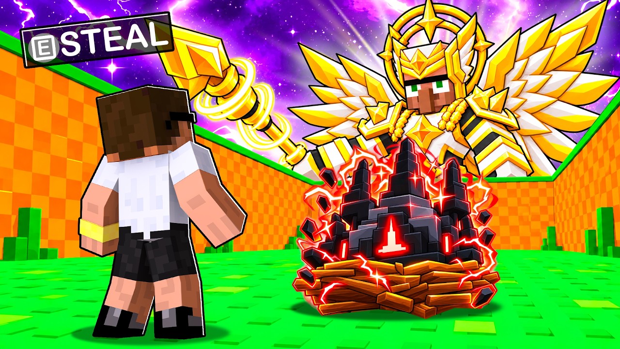 Stealing Rare Devil Egg from Doorbin Angel in Roblox..