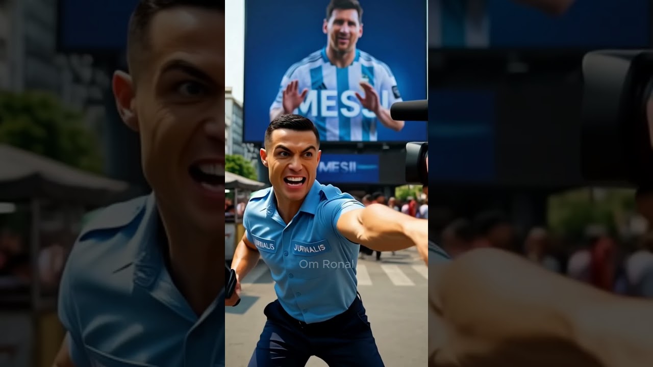 Om Ronal atau Bang Messi? #lucu #videolucu #ronaldo #messi #kocak #timnas #timnasindonesia #indo