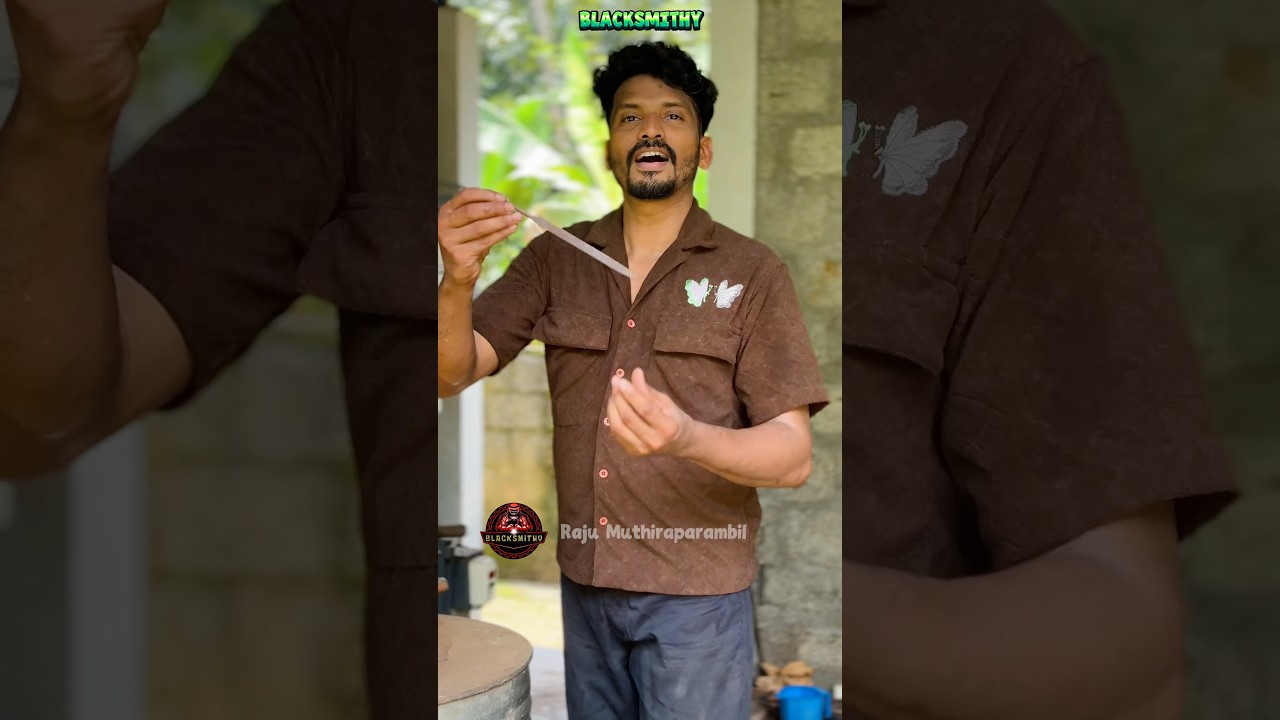 മൂലരം കൊണ്ടൊരു കത്തി പിച്ചള പൈപ്പിനുള്ളിൽ 🙏❤️#handmade #viral #love