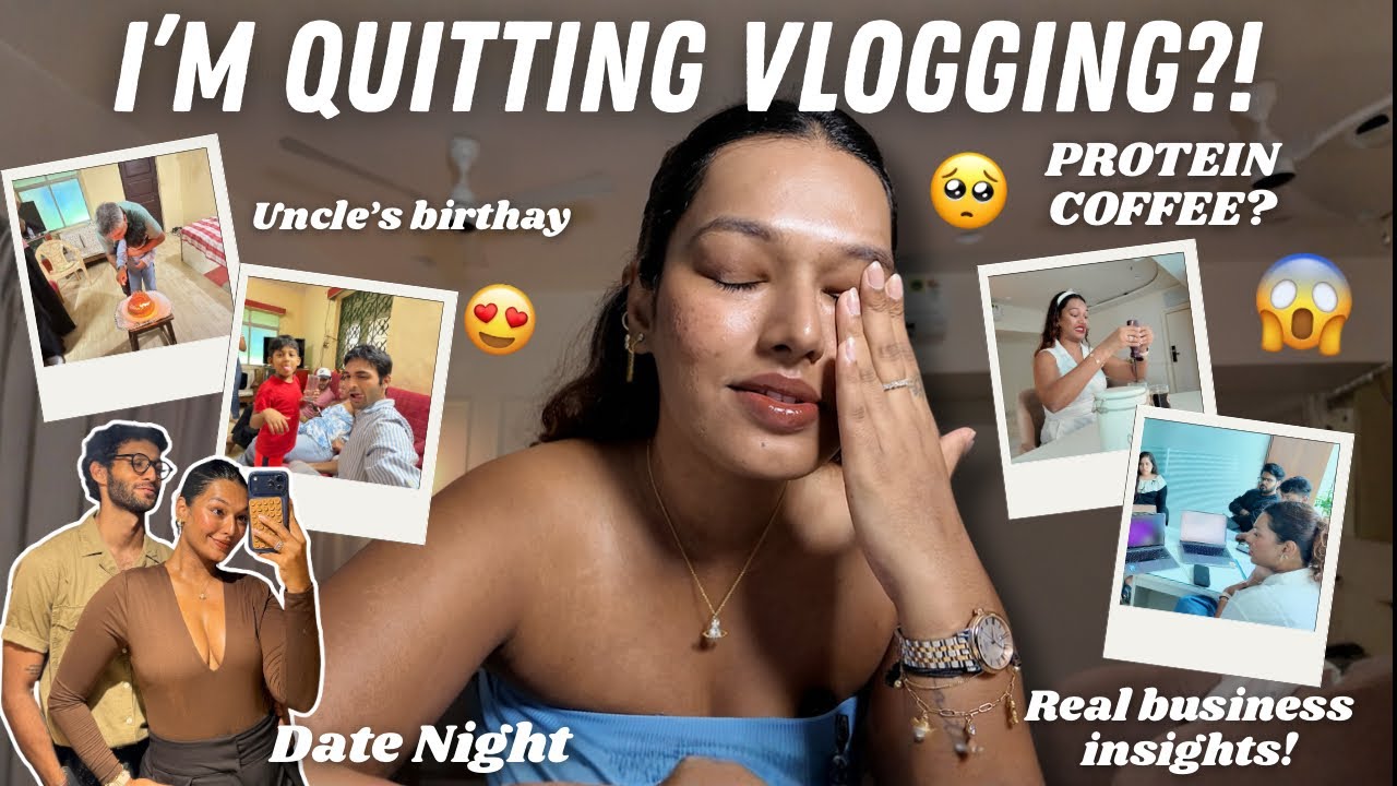 I’M QUITTING VLOGGING?! 😔Balancing Founder Life and Family, & more #HustleWSar