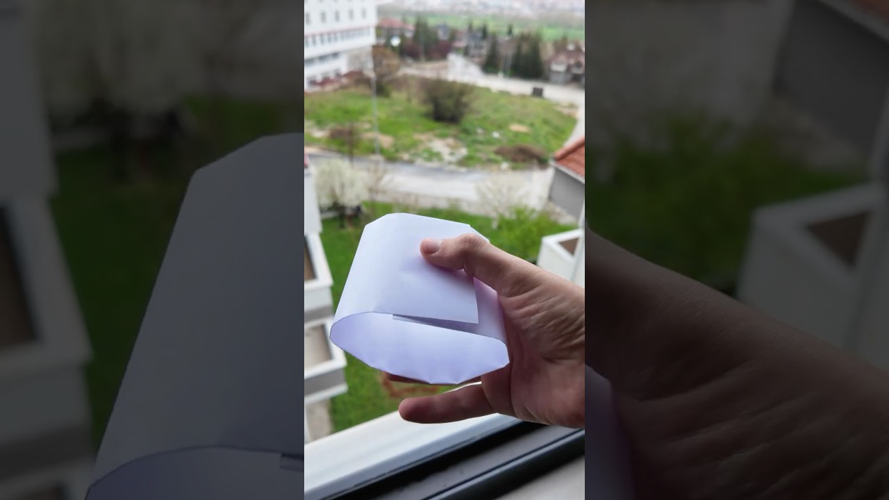 30 DAKİKA UÇABİLEN KAĞIT PLANÖR (!)