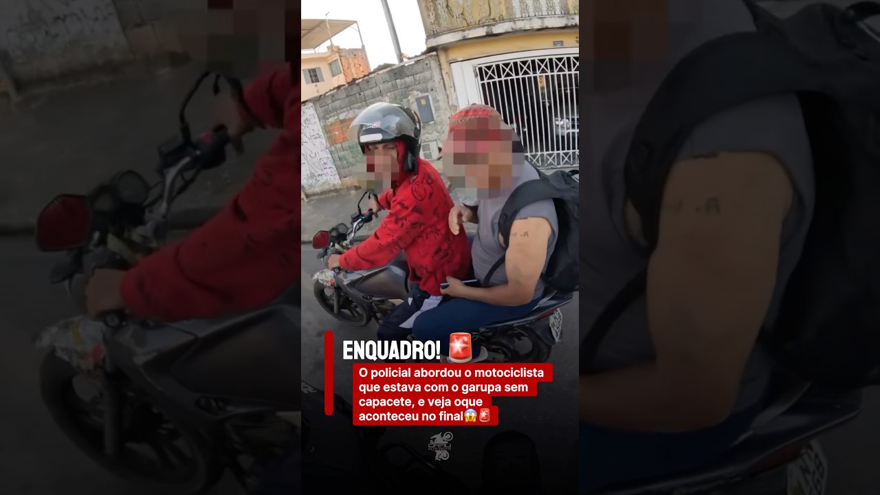 🚨 ATITUDE QUE MERECE RESPEITO! 👏🏍️