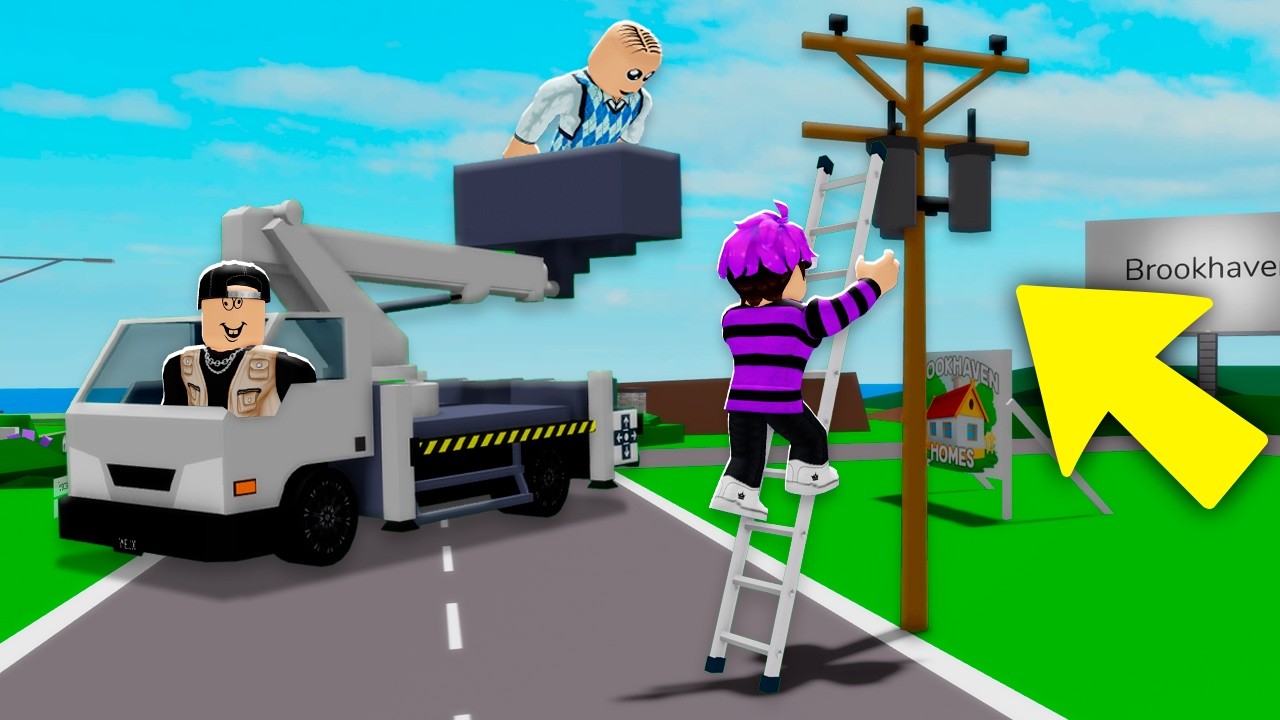 CONSERTEI OS POSTES DE LUZ do BROOKHAVEN