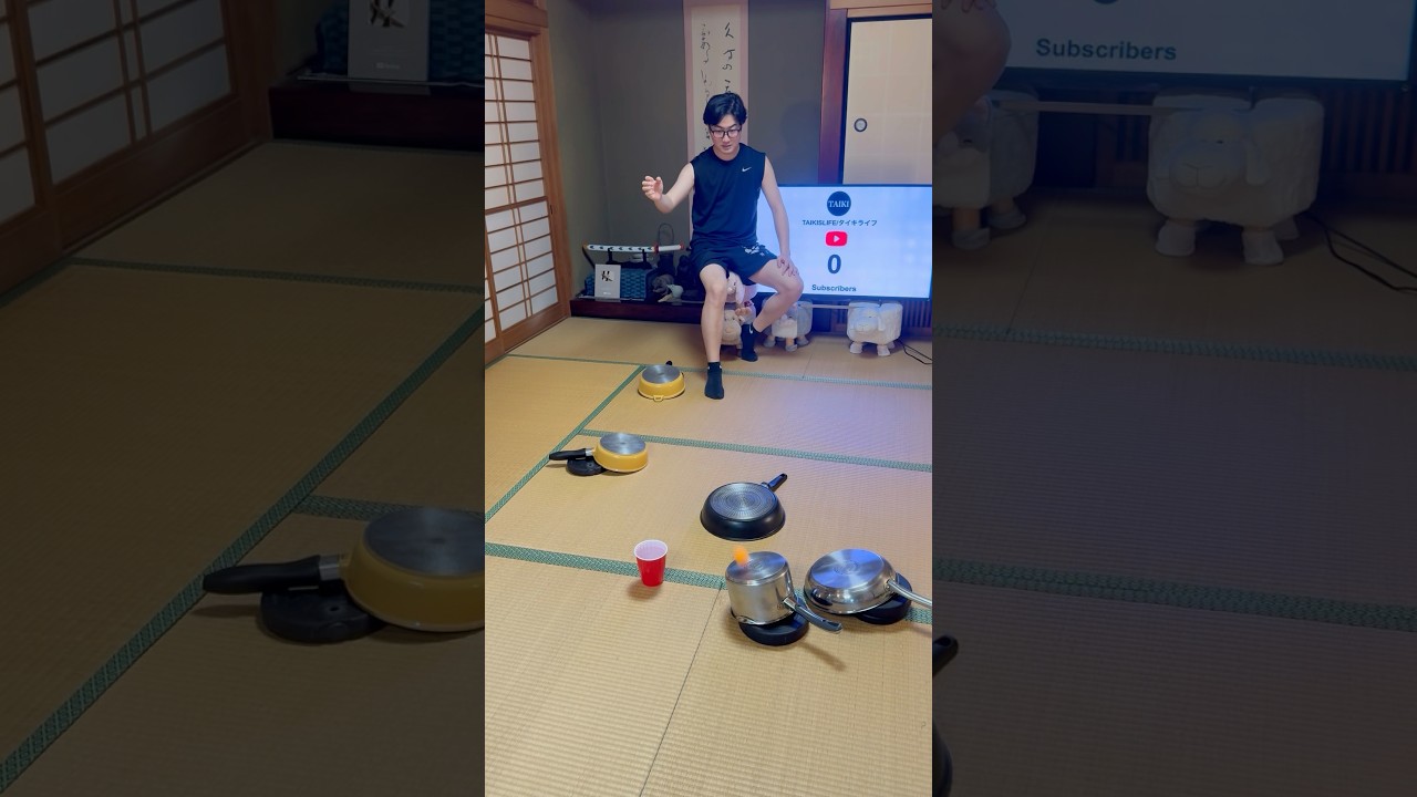 Ping Pong Trick Shots!🎉