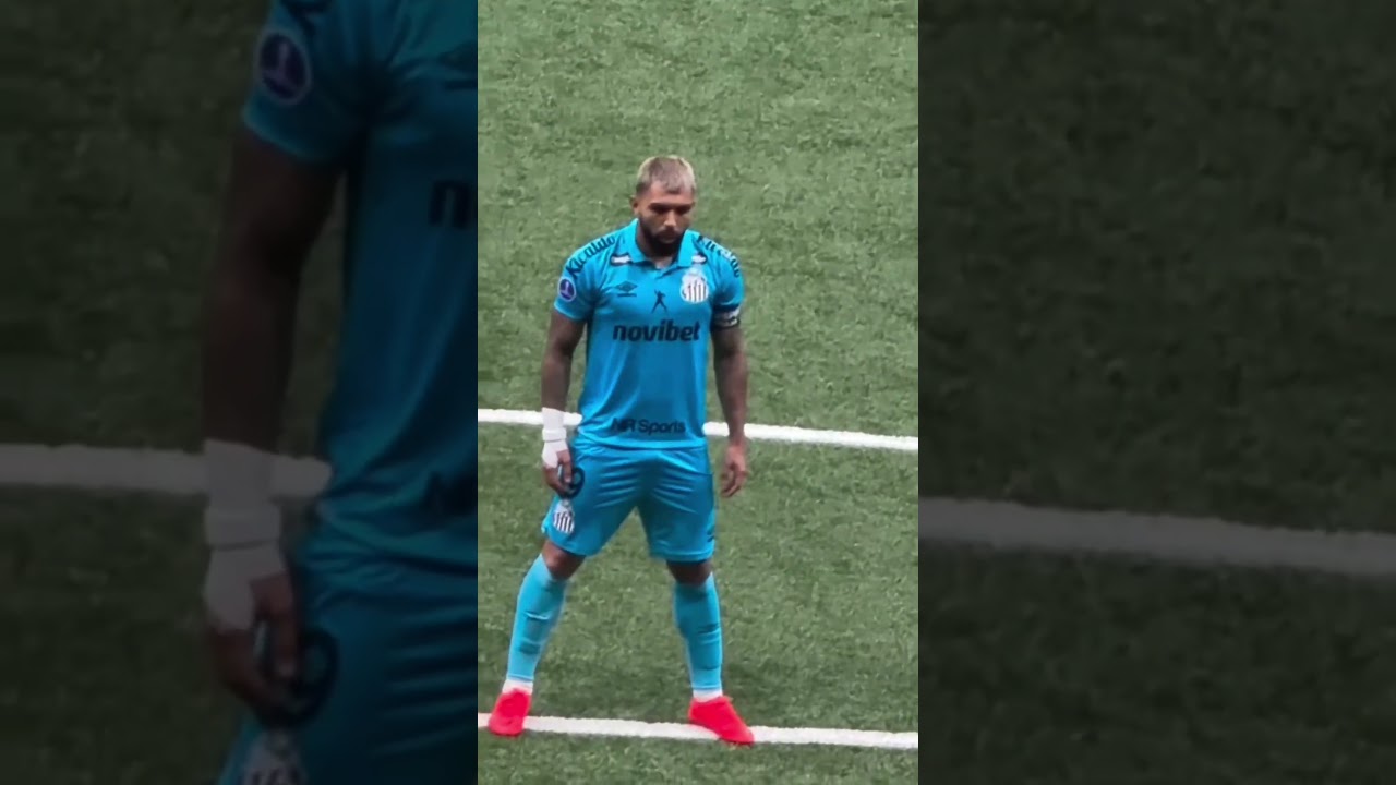 O torcedor falou que o Gabigol iria perde o pênalti e ele perdeu mesmo 😨#gabigol #futebol #shorts