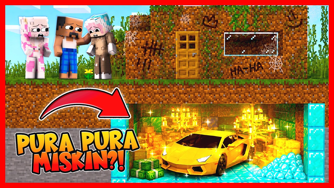 ATUN PURA2 MISKIN UNTUK PRANK SI MOMON !! Feat @sapipurba Minecraft