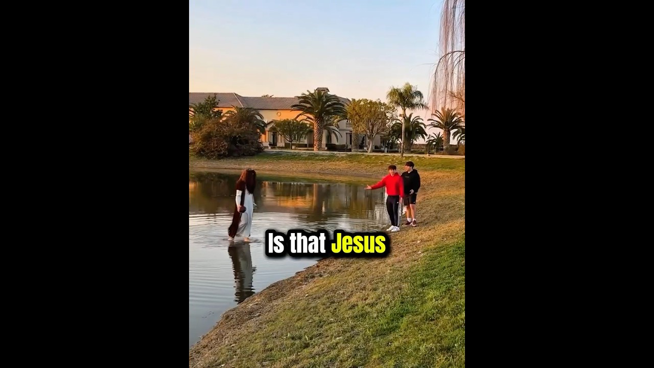 Stokes Twins Meet Jesus and He Walks on Water😳 - Published by The Twins Fan