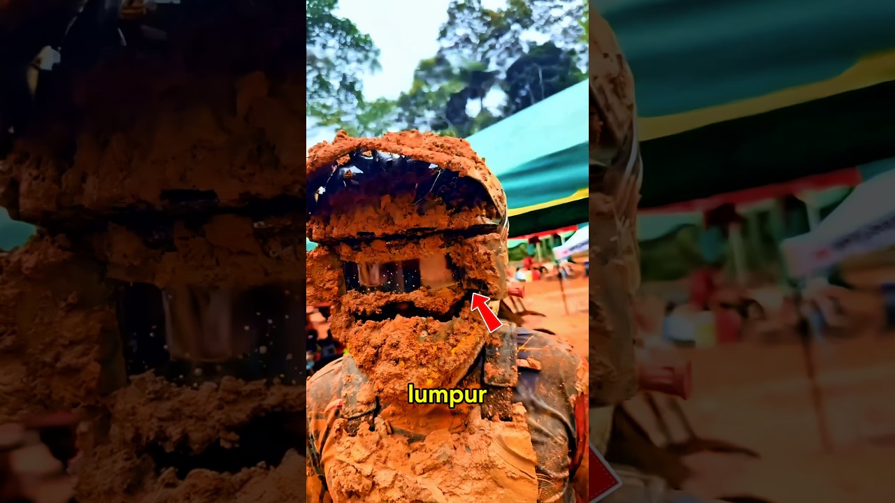 Kacamata Motocross Ini Bisa Bersih Sendiri dari Lumpur! 😱🏍️