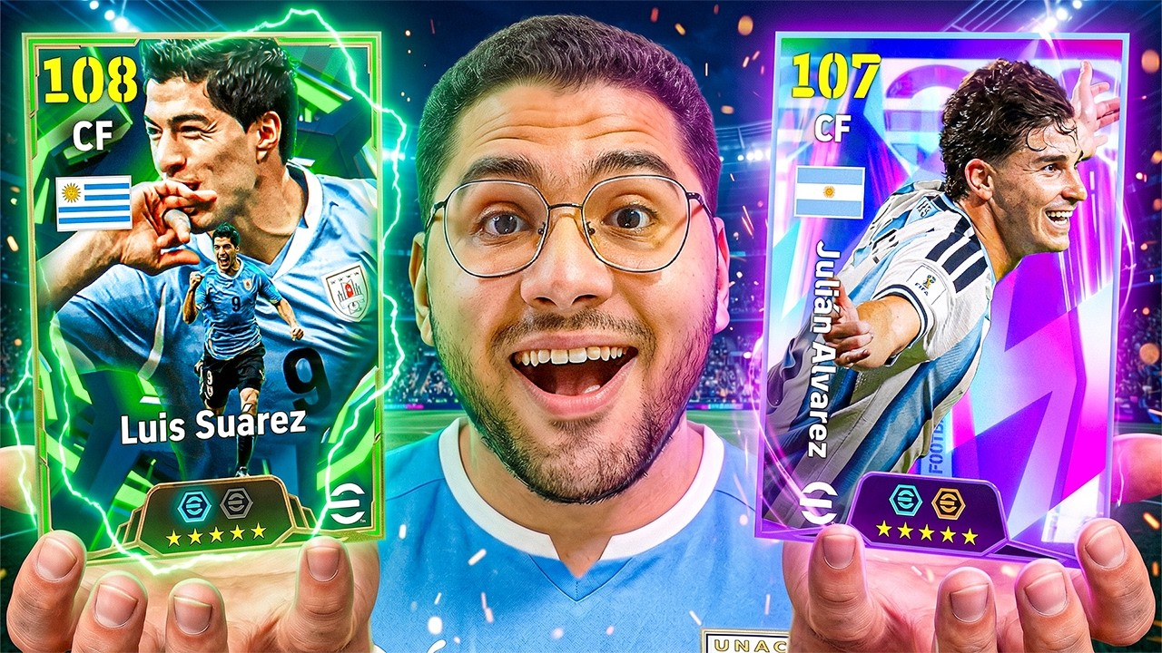 جبت أقوي نسخة من البيستوليرو لويس سواريز !! 🤯🔥و ألفاريز سبايدرمان 😍🕷️ || eFootball 26