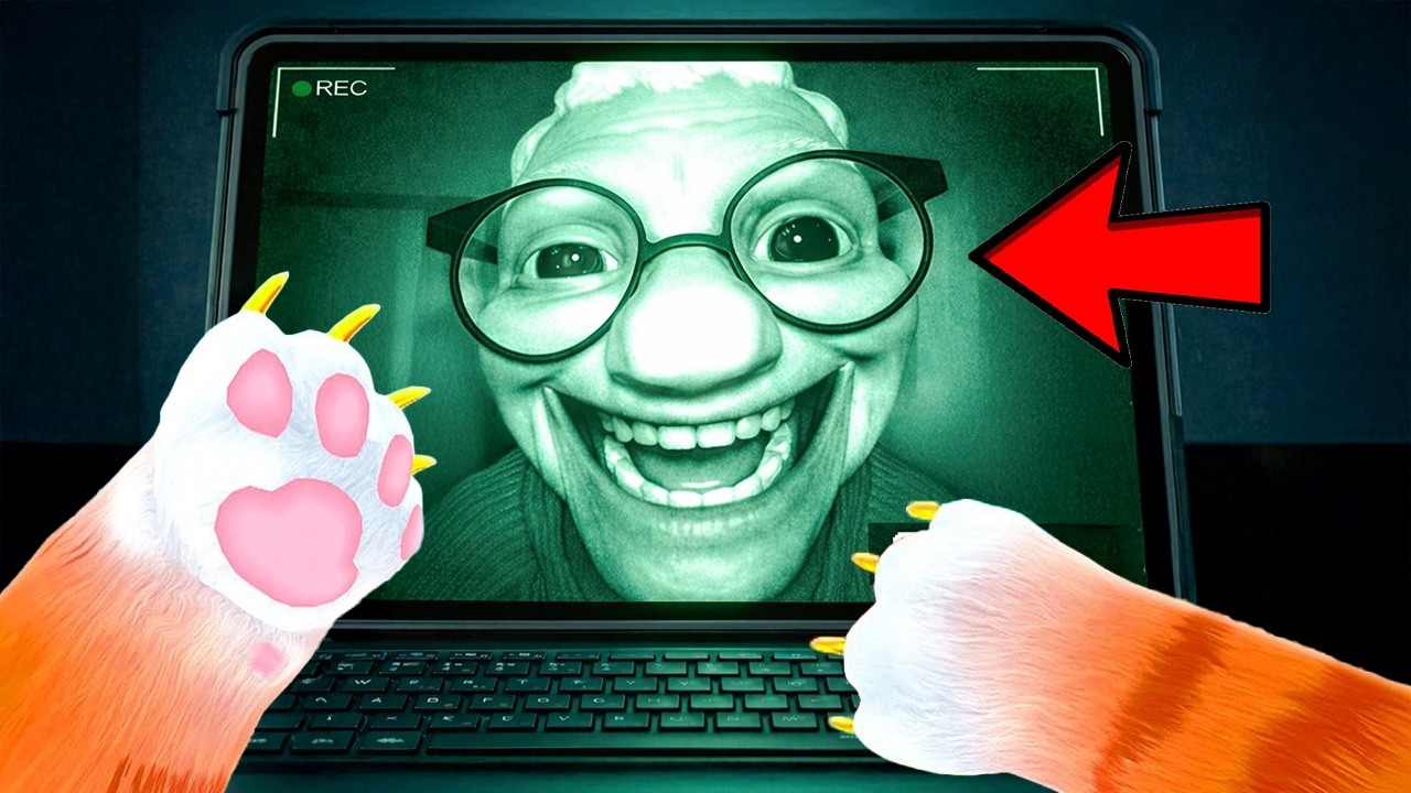 ركبت كاميرات سرية عند الجدة ! اكتشفت شي مرعب! 😱💀 | I Am Cat VR