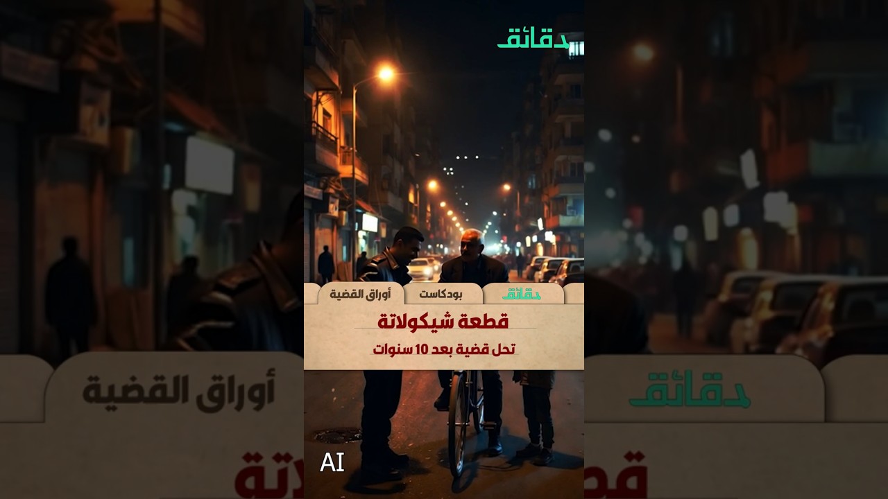 قطعة شيكولاتة تحل قضية بعد 10 سنوات | بودكاست #أوراق_القضية #دقائق